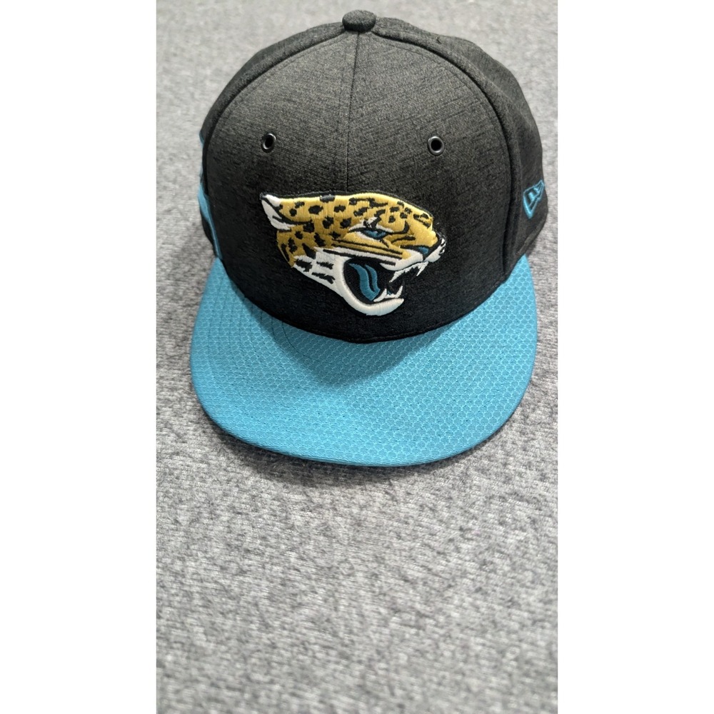 Jacksonville Jaguars Hat Cap Fitted Black New Era 59Fifty Jax NFL Logo